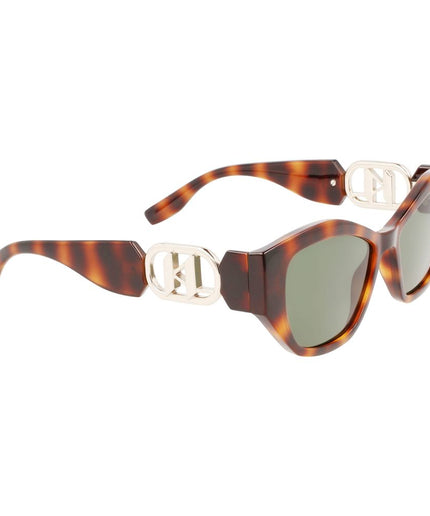 Karl Lagerfeld Brown Injected Sunglasses