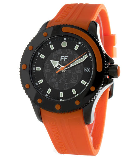 Folli Follie Orange Plastic Watch