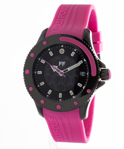 Folli Follie Purple Plastic Watch