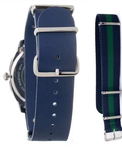 Folli Follie Blue Leather Watch