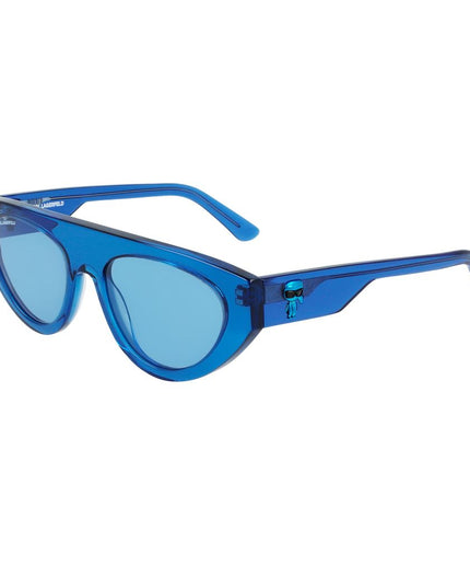 Karl Lagerfeld Blue Acetate Sunglasses