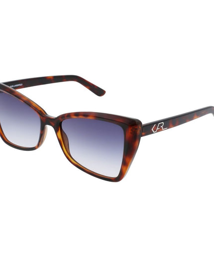 Karl Lagerfeld Brown Injected Sunglasses