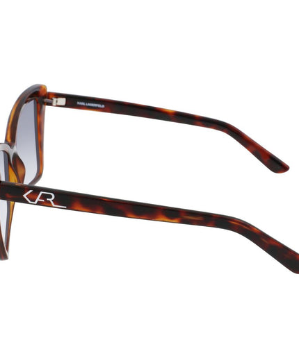 Karl Lagerfeld Brown Injected Sunglasses