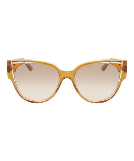 Karl Lagerfeld Brown Acetate Sunglasses