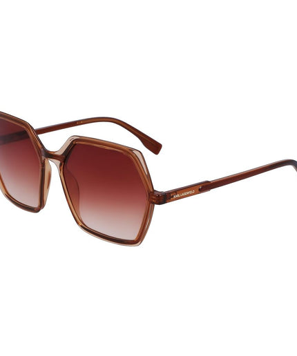 Karl Lagerfeld Brown Injected Sunglasses