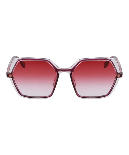 Karl Lagerfeld Red Injected Sunglasses