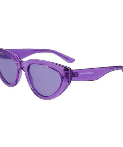 Karl Lagerfeld Purple Injected Sunglasses