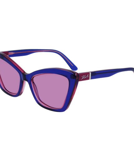 Karl Lagerfeld Blue Acetate Sunglasses