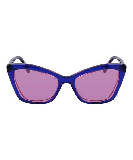 Karl Lagerfeld Blue Acetate Sunglasses