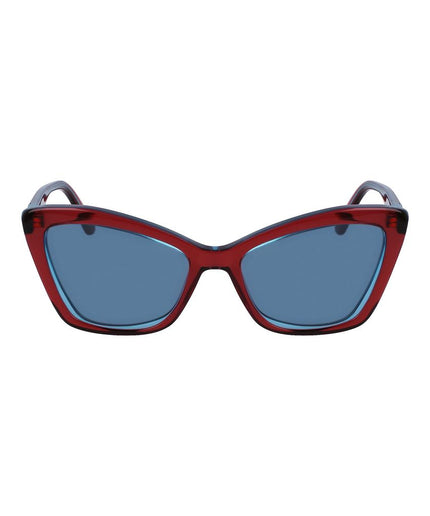 Karl Lagerfeld Red Acetate Sunglasses