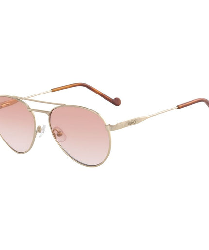 Liu Jo Gold Metal Sunglasses