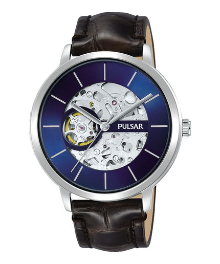 Pulsar Brown Leather Watch