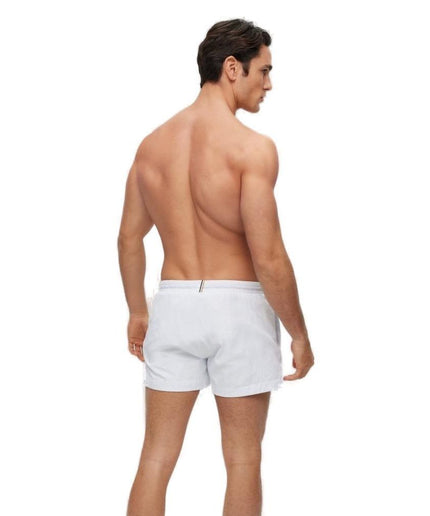 Hugo Boss White Polyamide Swimwear