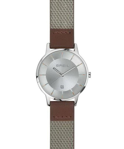 Breil Brown Fabric Watch