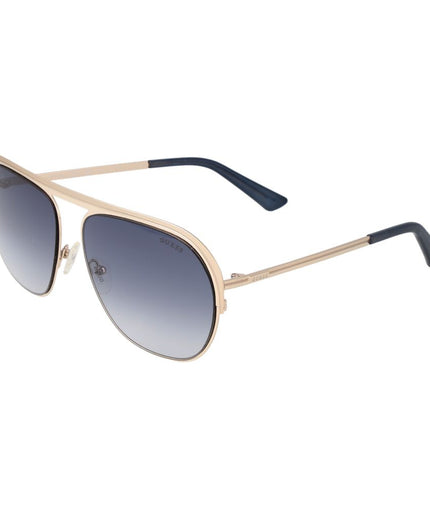 Guess Gold Unisex Sunglasses