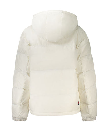 Tommy Hilfiger White Polyester Jackets & Coat