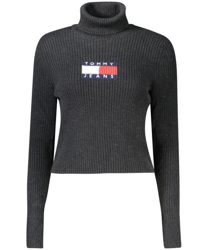 Tommy Hilfiger Black Wool Sweater