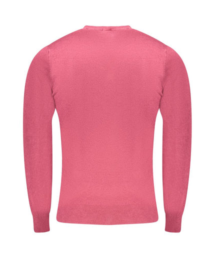 Cavalli Class Red Polyester Sweater