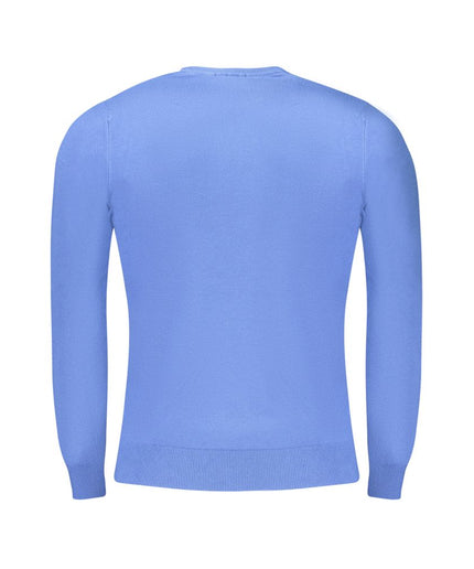 Cavalli Class Blue Polyester Sweater