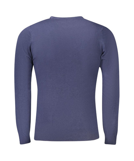 Cavalli Class Blue Polyester Sweater