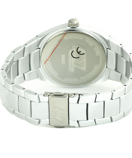 Chronotech Silver Steel Watch