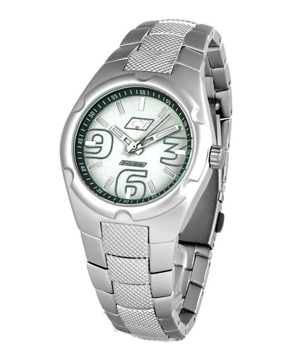 Chronotech Silver Polycarbonate Watch