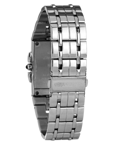 Chronotech Silver Steel Watch