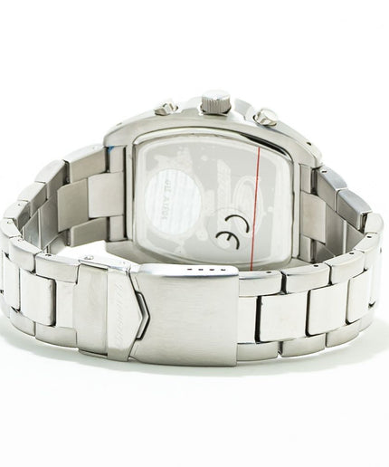 Chronotech Silver Steel Watch