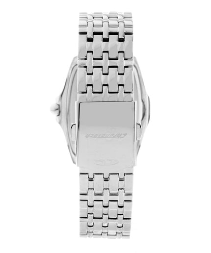 Chronotech Silver Steel Watch