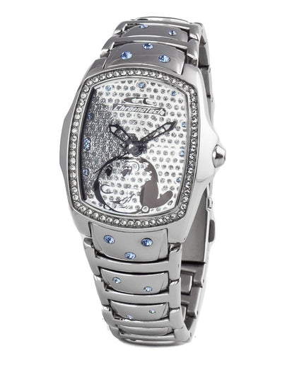 Chronotech Silver Steel Watch