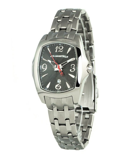 Chronotech Silver Steel Watch