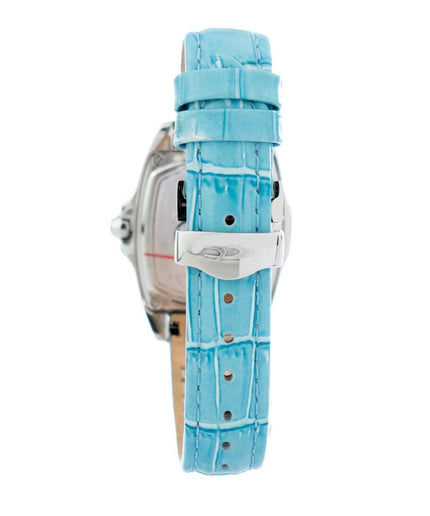 Chronotech Blue Leather Watch