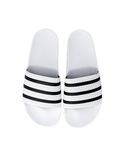 Adidas White Polyester Sandal