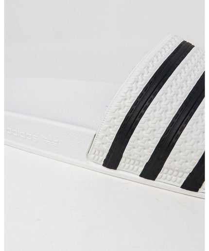 Adidas White Polyester Sandal