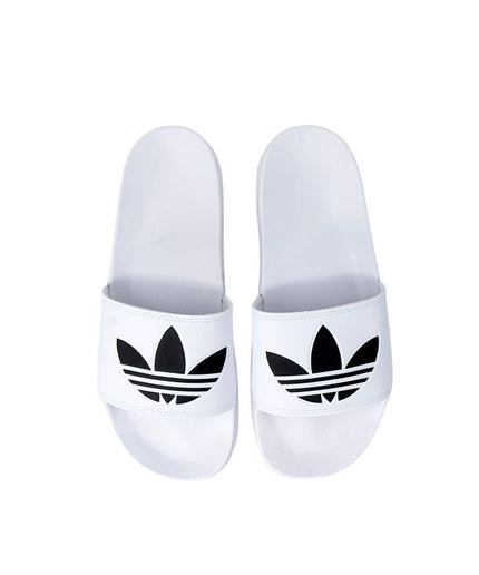 Adidas White Polyester Sandal