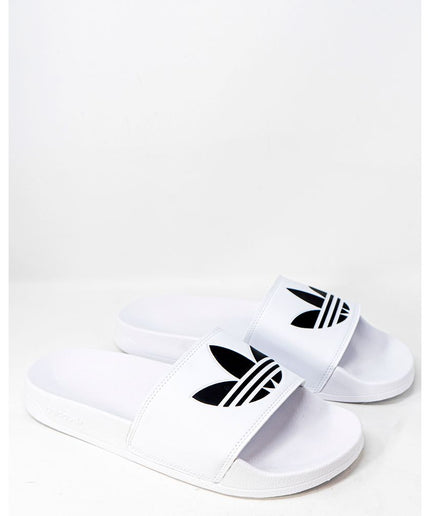 Adidas White Polyester Sandal