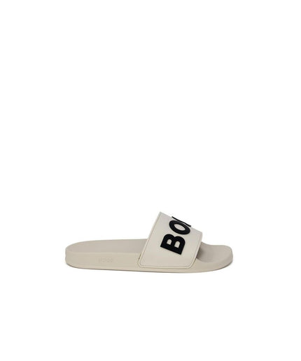 Hugo Boss White Polyethylene Sandal