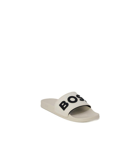 Hugo Boss White Polyethylene Sandal