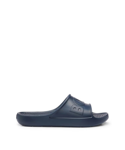 Hugo Boss Blue Rubber Sandal