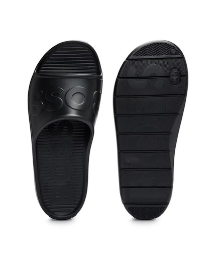 Hugo Boss Black Rubber Sandal