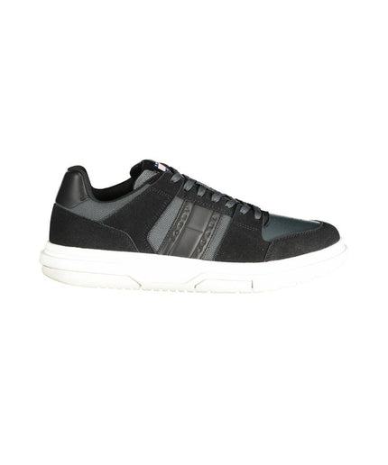 Tommy Hilfiger Black Polyester Sneaker