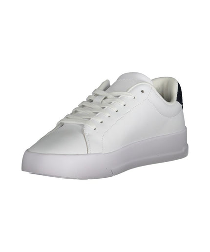 Tommy Hilfiger White Polyester Sneaker