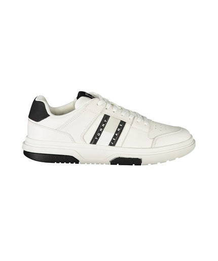 Tommy Hilfiger White Polyester Sneaker