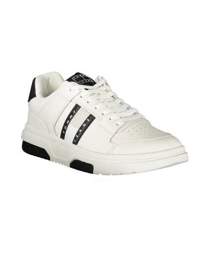 Tommy Hilfiger White Polyester Sneaker