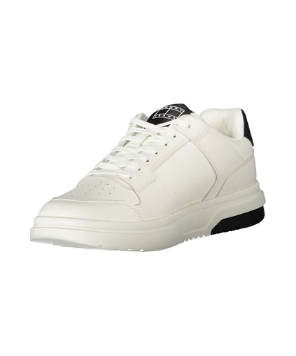 Tommy Hilfiger White Polyester Sneaker