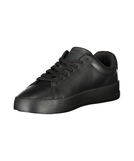 Tommy Hilfiger Black Polyester Sneaker