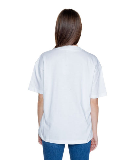 Calvin Klein Jeans White Cotton Tops & T-Shirt