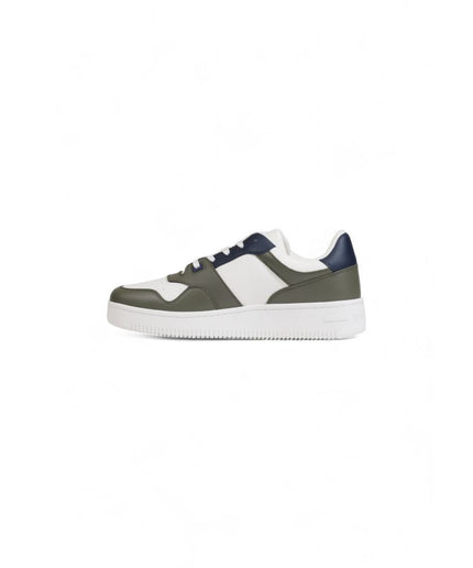 Tommy Hilfiger Green Leather Sneaker