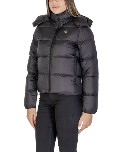 Calvin Klein Jeans Black Polyamide Jackets & Coat