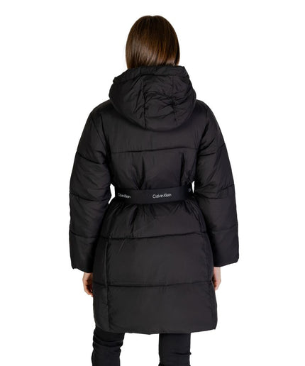 Calvin Klein Jeans Black Nylon Jackets & Coat